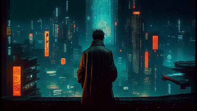 The Sprawl - Cinematic Cyberpunk Ambient Music смотреть онлайн
