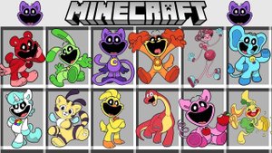 POPPY PLAYTIME 3 МОД В МАЙНКРАФТ ! ПОППИ ПЛЕЙТАЙМ 3 ГЛАВА ADDON MINECRAFT BEDROCK MOD CATNAP