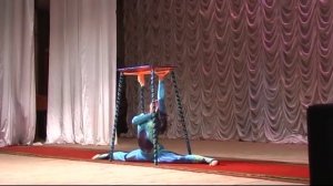 Настя Судейкина -акробатический номер (каучук)