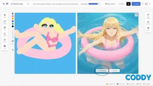 Как превратить набросок в яркий Digital-art с помощью Freepik