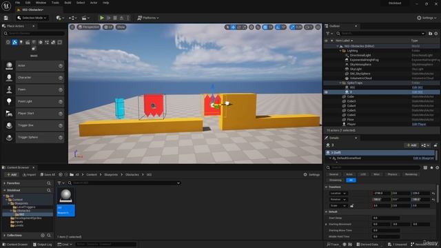 020. Making A Moving Platform 3. Unreal Engine 5