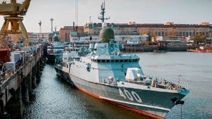 МРК «Ржев » отправили на завершающий этап строительства