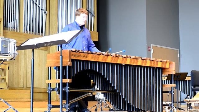 Echoes by Kevin Bobo- Landon Adams CSU Percussion Recital смотреть онлайн