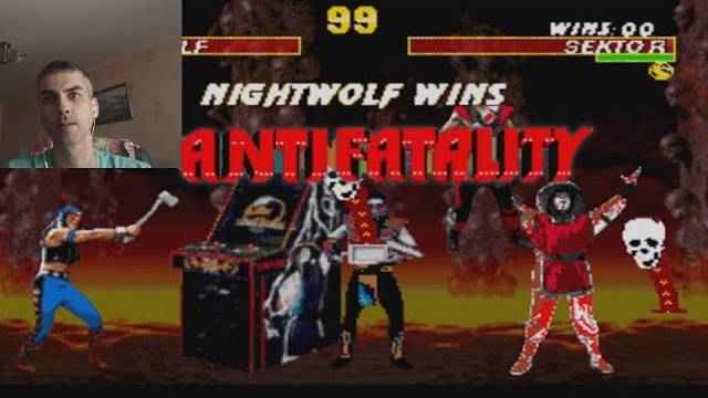 UMK3 Antifatality у Nightwolf