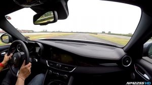 Alfa Romeo Giulia Quadrifoglio POV Ride @ Track - OnBoard Engine Sound