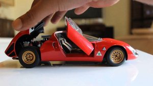Alfa Romeo 33 Stradale Prototype 1968 1:18 Scale By Autoart