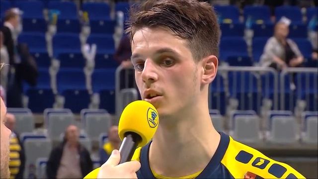 Interview mit Filip Taleski nach dem 30:36 gegen PGE Vive Kielce смотреть онлайн