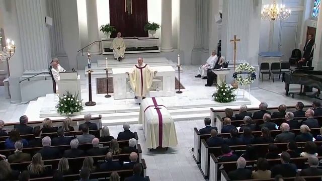 DINGELL FUNERAL: Funeral service for longtime Rep. John Dingell in Washington, D.C.