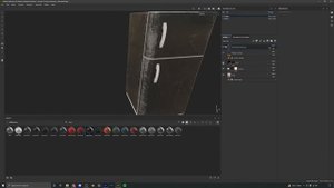 16. Texturing The Fridge. KITCHEN ENVIRONMENT in Unreal Engine 5