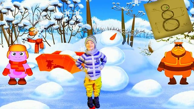 Снег-Снежок❄️☃️🌲 Песенки для Детей ☀️ смотреть онлайн