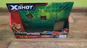 Обзор бластера Xshot Extinct из коллекции Dino attack