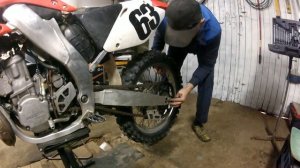 Ремзона #13 - Натяжка приводной цепи мотоцикла