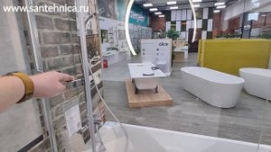 Шторка для ванны Jacob Delafon Adequation 100 см, профиль хром, E4931-GA