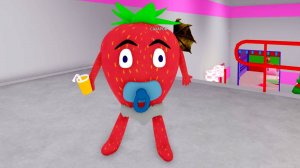 ПОБЕГ ИЗ ТЮРЬМЫ БАРРИ НО ОН КЛУБНИКА