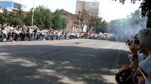 Music Bike Ukraine 2014 Uzhgorod - Мотослёт 2014 Ужгород Стант ч.2