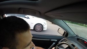 Supercharged Civic Si vs. Mercedes C63 AMG vs. Cadillac CTS-V