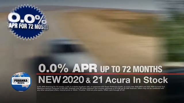Pohanka Acura APR & 2020 MDX January TV Spot смотреть онлайн