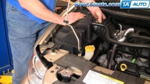 How To Replace Air Filter 01-07 Chrysler Town and Country
