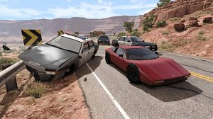 BeamNG.drive погоня от копов