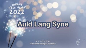 AULD LANG SYNE 🥂 Goodbye 2021 Welcome 2022 | English Songs | Kalimba Cover with Tabs