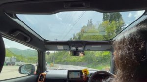 Daihatsu TAFT G Turbo 4WD ダイハツタフト Gターボ４WD 坂峠から九頭竜ダムまでドライブに行きました