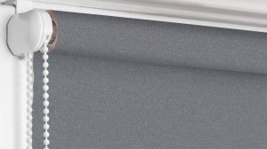 Омега мокрый асфальт - обзор ткани для рулонных штор Рулонка.рус