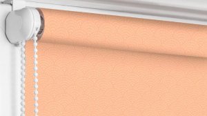 Ажур персиковый - обзор ткани для рулонных штор Рулонка.рус