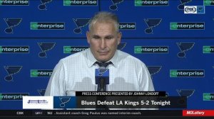 Berube: "I really know nothing" about extent of Tarasenko's injury