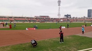 Ferdinand Omanyala tops Kenya police at 4 by 1 relays at Nyayo