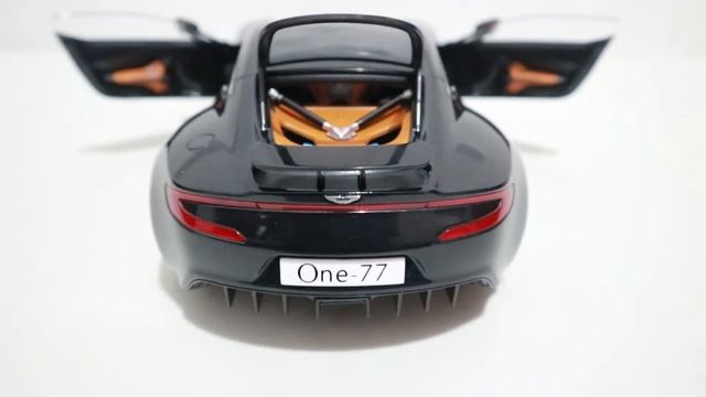 Supercar Aston Martin one 77 - 1:18 AutoArt смотреть онлайн