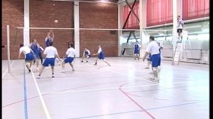 2002_10_30_Мегион_Соревнования по волейболу среди водителей