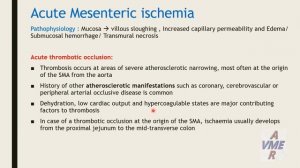 Acute mesentric Ischemia