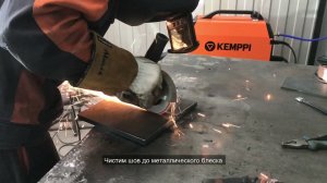 Сварка полуавтоматом в нижнем положении ｜ СПЛОШНАЯ и ПОРОШКОВАЯ проволока ｜ MIG WELDING