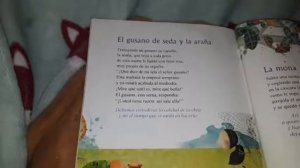 CUENTAFÁBULAS. "EL GUSANO DE SEDA Y LA ARAÑA". De Tomás de Iriarte.