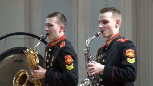 «Ча-ча-ча» в исполнении суворовцев Московского военно-музыкального училища