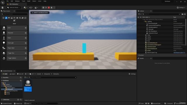 018. Making A Moving Platform Part 1. Unreal Engine 5