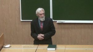 Встреча студентов с основателем института В.Г. Костомаровым