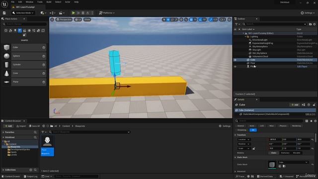 015. Creating Your First Platforms. Unreal Engine 5