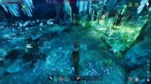 В ЛОГОВО ДРЕЙКОВ НА МЕГАЛОЗАВРАХ ABERRATION  ARK: Survival Ascended на сервере ARKShine