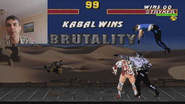 UMK3 странный Kabal