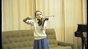 Лиля Люманова (12 лет) - Сонатина Паганини