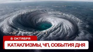 Новости сегодня 08.10.2024. Катаклизмы за день, ЧП, события дня