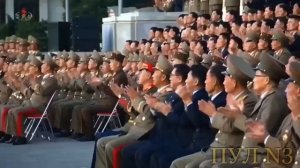 Корейский спецназ демонстрация Ким Чен Ыну.