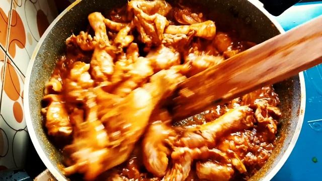 Chicken curry|| murgi kosa|| how to cook chicken|| Mayer ranna смотреть онлайн