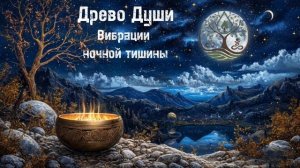 РАССЛАБЛЯЮЩАЯ, ВЕЧЕРНЯЯ МЕДИТАЦИЯ: Вибрации ночной тишины🌃