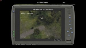 Combat use of trophy parachute cameras in Arma-1 (Red Engineers server)