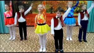 Детская песня. Осенняя прогулка