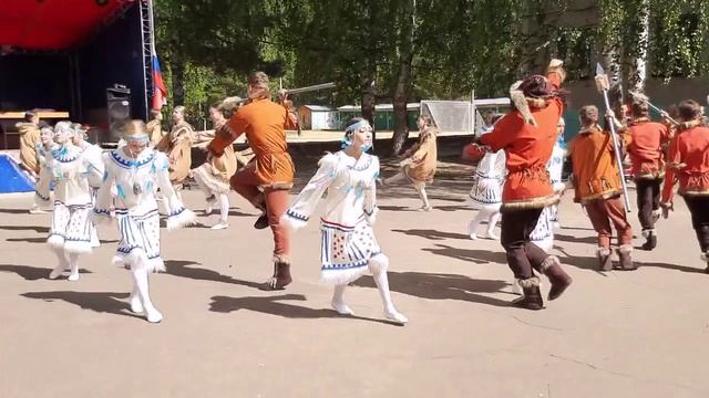 "Улыбка" и "Ассорти" на первом межнациональном патриотическом слете 22 августа 2023 года