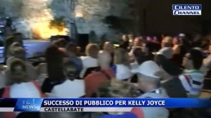 CASTELLABATE SUCCESSO PER LA CANTANTE KELLY JOYCE