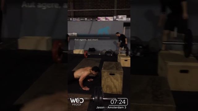 Jason Thoma - Amsterdam Throwdown wod 3